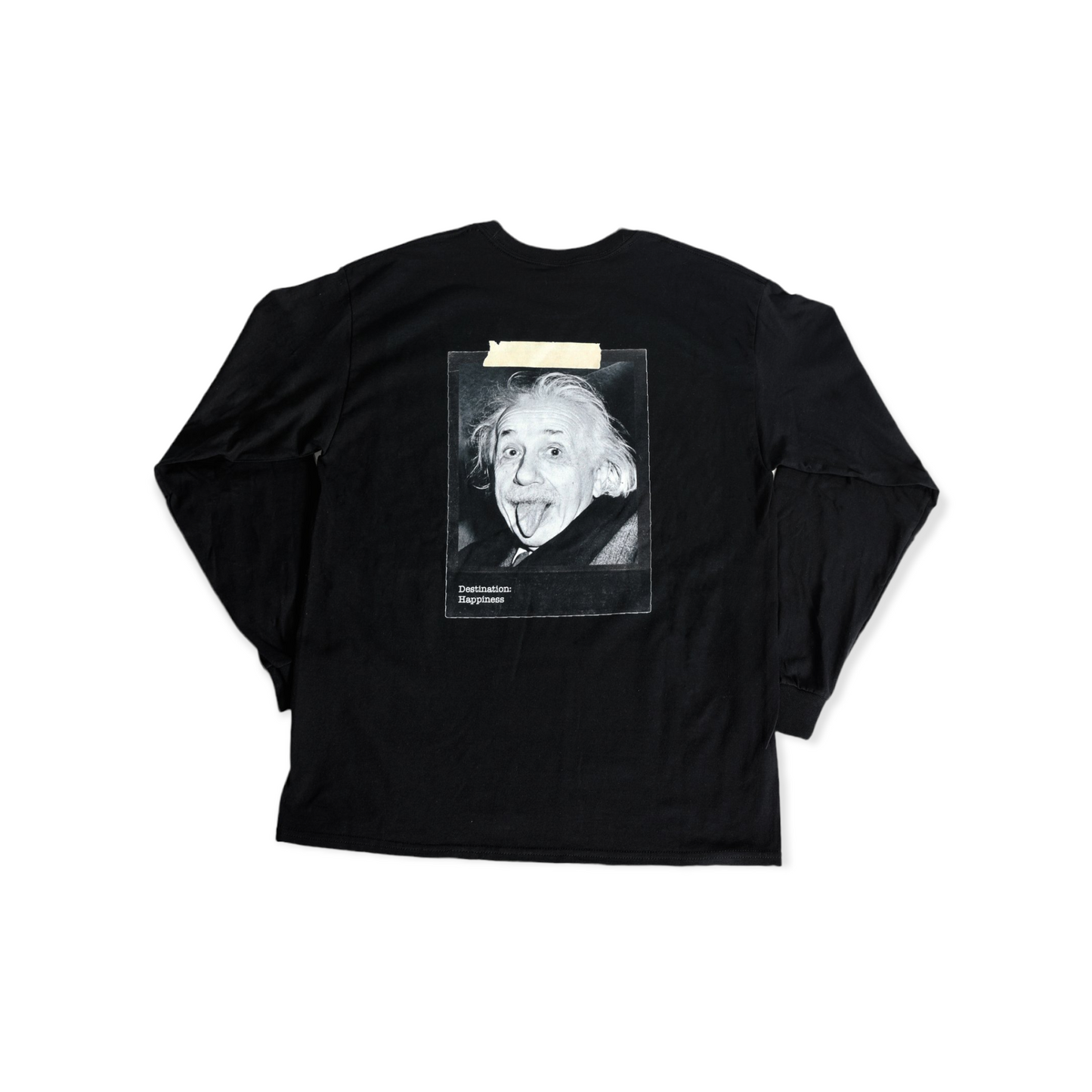 Happy Einstein Long Sleeve Tee