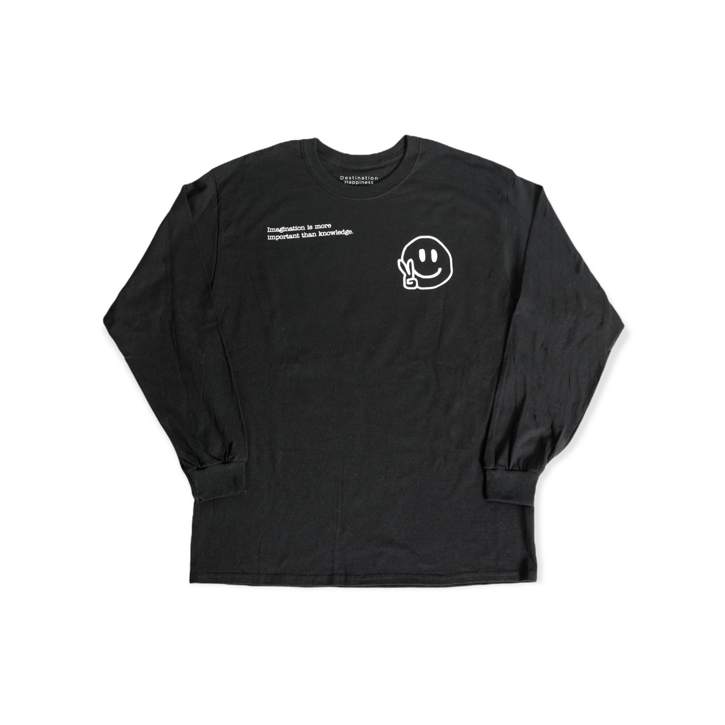 Happy Einstein Long Sleeve Tee