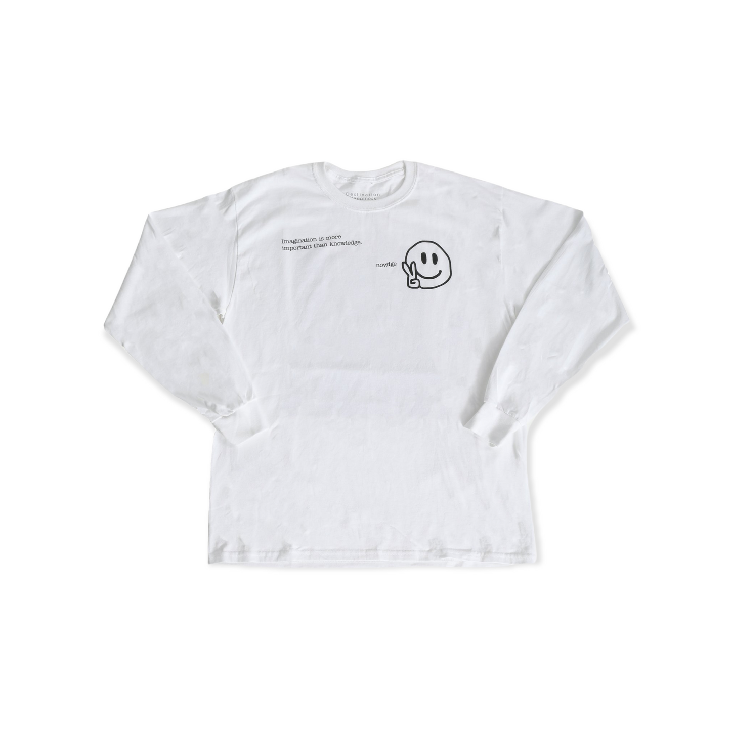 Happy Einstein Long Sleeve Tee