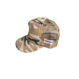 Tan Camo Happy Trucker Hat (Full Camo)