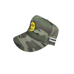 Army Green Camo Happy Hat (Full Camo)