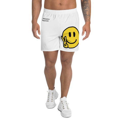 "Peace & Happiness" Men's Athletic Shorts