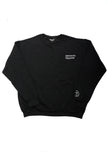 Black "Destination: Happiness" Logo Crewneck