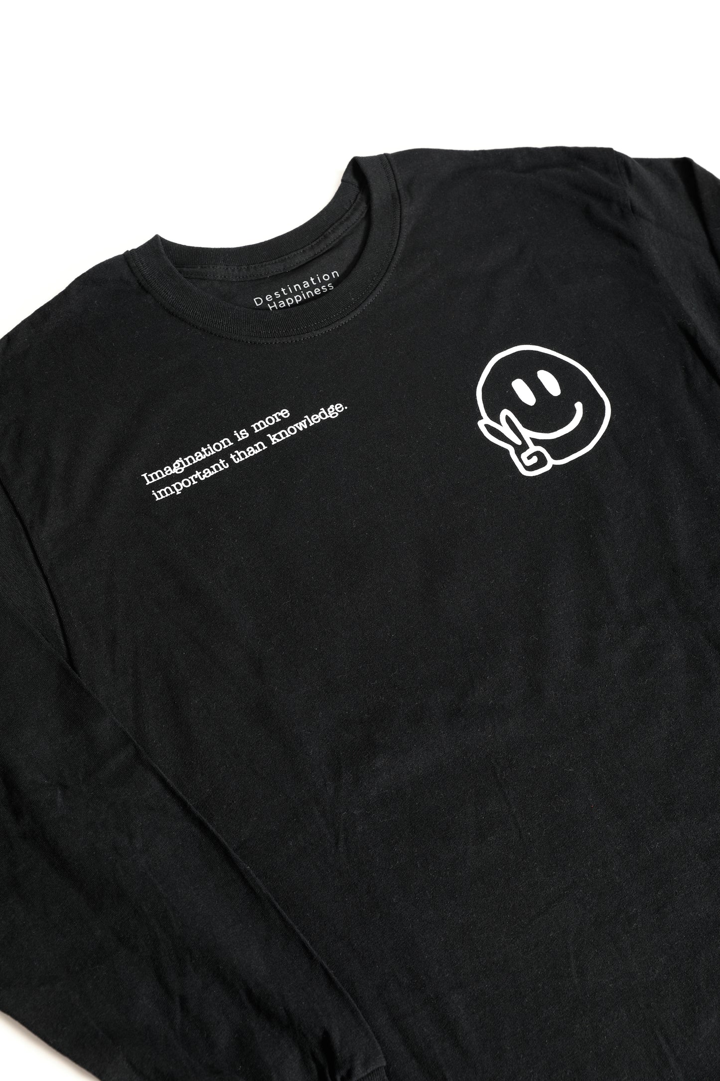 Happy Einstein Long Sleeve Tee