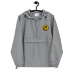 "Peace & Happiness" Packable Windbreaker Jacket