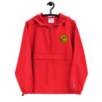 "Peace & Happiness" Packable Windbreaker Jacket