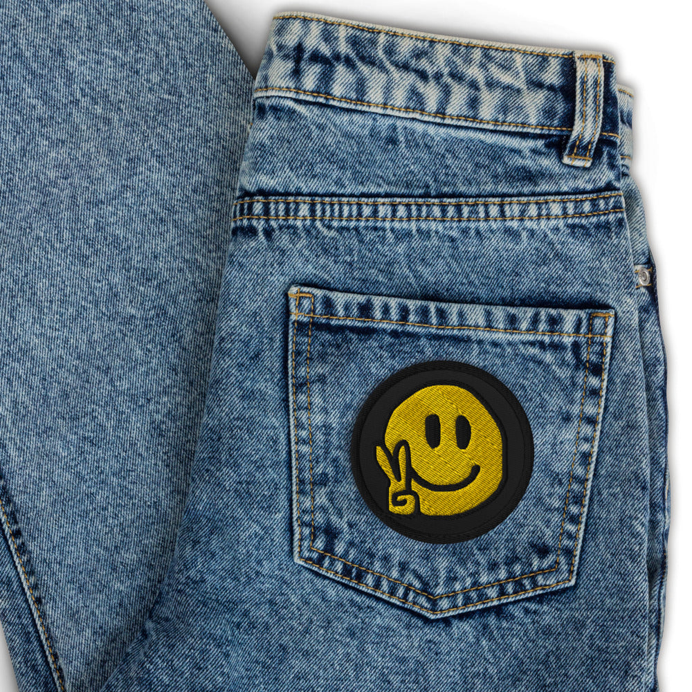 Peace & Happiness Embroidered Patches – Destination Happiness Shop