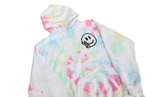 Rainbow Tie Dye “Peace & Smile” Sweatshirt
