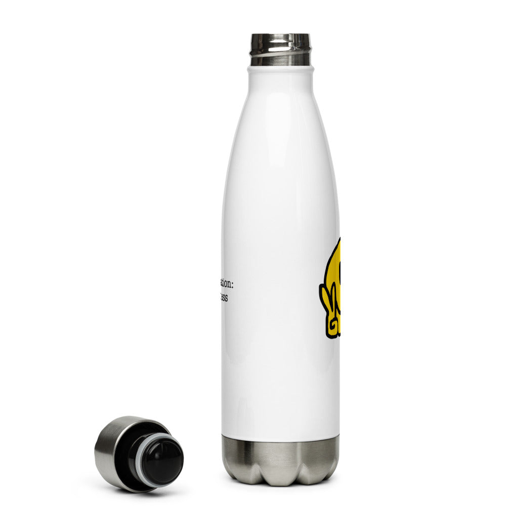 HAPPY Stainless Steel Water Bottle